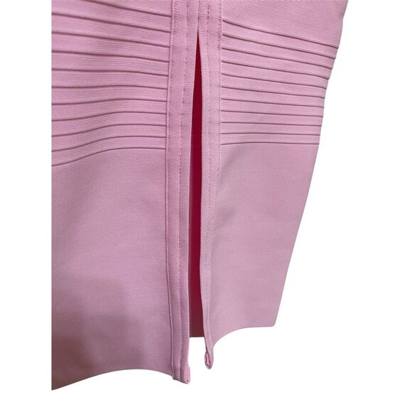 NWOT Bodycon Collection Dusty Pink Billie Off Shoulder Bandage Midi Dress Size S - Picture 6 of 7